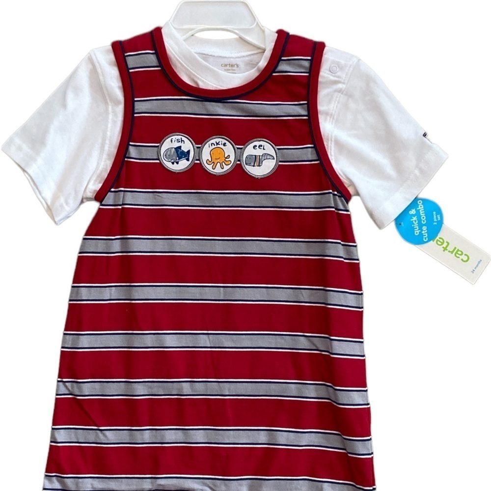 2 romper outfits size 24 months NWT - Picture 2 of 5